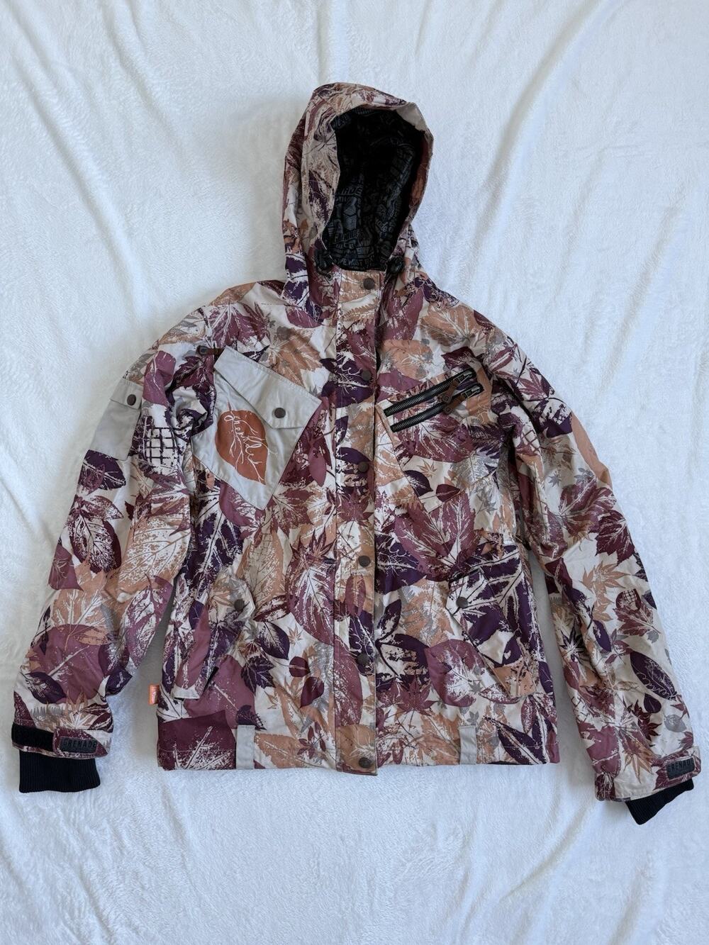 Grenade Fatigue Project Winter Snowboard Ski Jacket All Over Print Men’s Size M